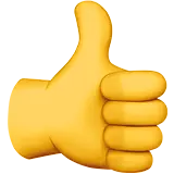 Thumbs Up on Apple iOS 14
