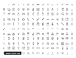 500个ui设计的线条矢量图标素材 图标icon 