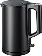 Amazon.com: Electric Kettle, 304 Stainless Steel Interior, BPA-Free, Double Wall 1.5L Hot Water Boiler, 1500W Tea Kettle with Auto Shut-Off & Boil Dry Protection, Cordless Base & LED Indicator: Home & Kitchen