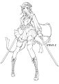 A站画师Steve Zheng作品带部分线稿【400P】欧美卡通微元素E