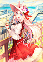 二次元 少女 P站 手绘