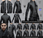 Cyberpunk Female Jacket - Marvelous Designer , Travis Davids : A Cyberpunk Jacket i created with Marvelous Designer 8, Zbrush and Substance Designer. Inspired by the world of Cyberpunk 2077 and Deus Ex. I wanted to challenge myself to create a cyberpunk g