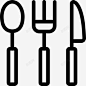 成套餐具餐饮叉 UI图标 设计图片 免费下载 页面网页 平面电商 创意素材