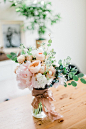 beige rose flowers