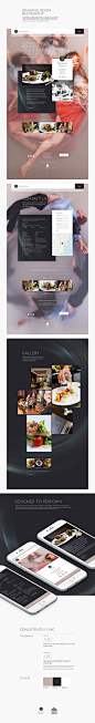 Drawing Room Restaurant Website by 国外WEB灵感 - UE设计平台-网页设计，设计交流，界面设计，酷站欣赏