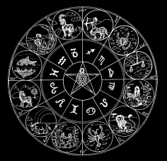 十二星座插画~花开彼岸天~采集到魔法阵采集nipic.