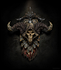 diablo 3 - demon hunter shield, ricardo luiz mariano : I did this image for personal study ..