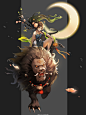 【游戏人设】欧美风 古风 日韩风 游戏人设原画合集[2000P]-游戏原画交流 - Powered by Discuz!