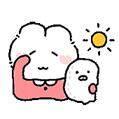 可爱の大白兔表情包໒ིྀ⸝⸝⩊̥⸝⸝ ྀིა