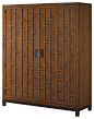 Tommy Bahama Ocean Club Samoa Gentleman's Chest 536-329 transitional-armoires-and-wardrobes