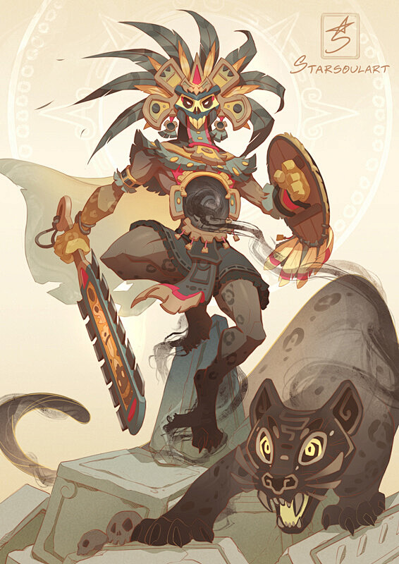 Tezcatlipoca Warrior...