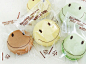 Smile Cookie Transparent Cellophane Bags