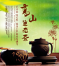 高山生态茶海报PSD图片