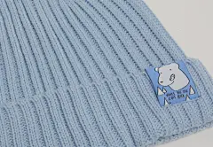 SHARK萨刻 羊毛混纺 保暖 趣味北极熊插画毛线帽 帽子 秋冬 原创-淘宝网