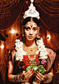 【新娘珠宝】来自古老国度的祝福！一起领略印度新娘珠宝的独特魅力，华美风格与美好寓意是否打动你？_海报时尚网