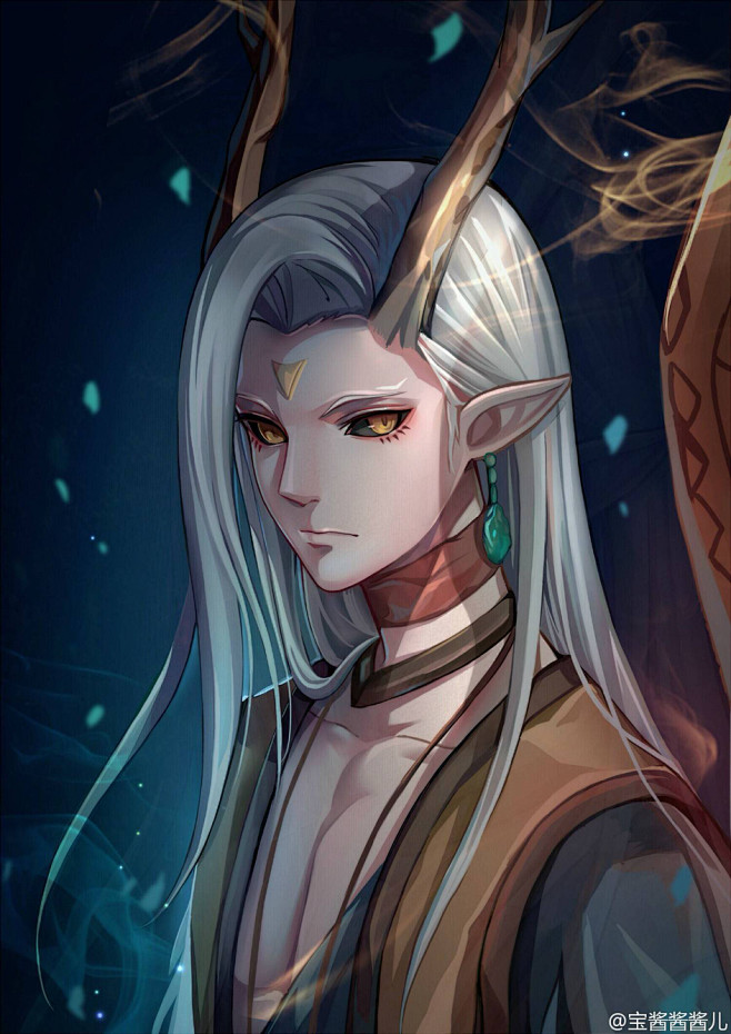 阴阳师手游 同人手绘 宝酱酱酱儿/绘