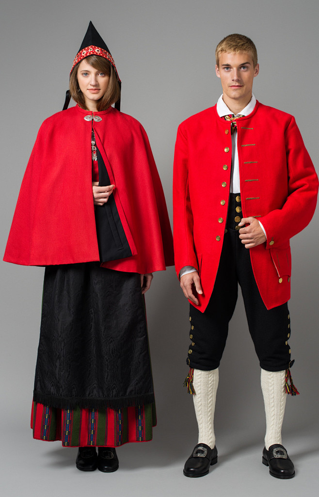 北欧挪威传统服饰参考（178P）-古典-...