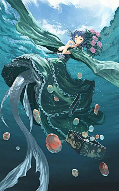 塞壬的歌声-花瓣网|陪你做生活的设计师 | 萨德罗人鱼