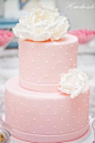 Alice Handmade 粉丝系花朵双层婚礼蛋糕 欧式婚礼甜品桌甜点-淘宝网