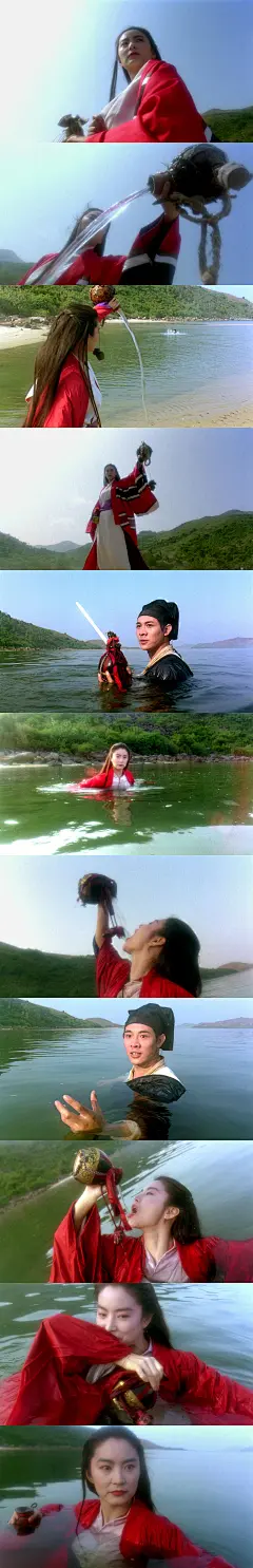 【笑傲江湖2：东方不败 (1992)】11
林青霞 Brigitte Lin
李连杰 Jet Li
关之琳 Rosamund Kwan
#电影场景# #电影海报# #电影截图# #电影剧照#