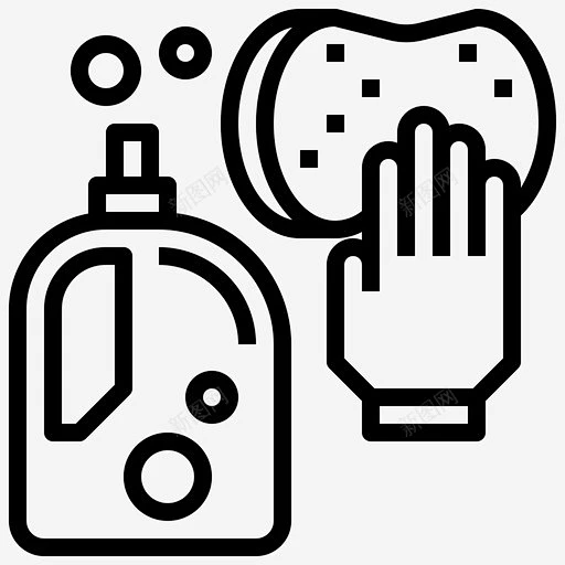 漂白剂清洁剂医疗保健品图标 免费下载 页面网页 平面电商 创意素材-花瓣网