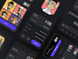 NFT Mobile App UI