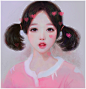 pink baby , Ruoxin Zhang : cutebaby :）