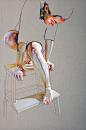 Saatchi Online Artist: Cristina Troufa; Acrylic, 2011, Painting "Pedestal"