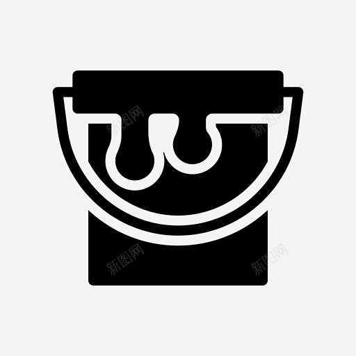 艺术水桶古典 标识 标志 UI图标 设计...