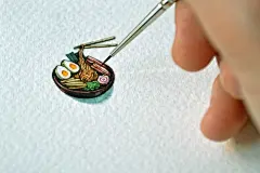 #插画狂想# 萌萌哒的绘画作品！英国女插画师Maria Tiurina！@微博设计美学 ​​​​