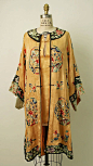 Chinese silk beach pajamas, circa  1929: 