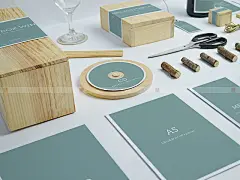 国外高端白酒洋酒红酒品牌包装效果图智能贴图样机PSD设计素材