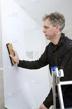 壁纸,IT技术支持,组图,油漆工,垂直画幅,家庭生活,真实的人,白人,装修,修理