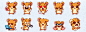 FRANKIE. Vkontakte stickers set – 2014 : Frankie is a funny and chatty jerboa who adores making new friends. Stickers set for Russian social network VK. 2014