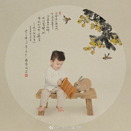 从新加坡回来拍中国风的周岁宝宝aiden...