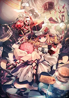 好想喝掉♡“CUP IN（カップイン）”特辑 : “CUP IN（カップイン）”是加在人物进到杯子里面的插画作品上的标签。可爱的他/她进入到杯子里时的样子是那么的可爱，感觉旁边的其他甜点都黯然失色了呢。今天，就为大家送上描绘了“CUP IN（カップイン）”的插画作品特辑。快来看看吧。