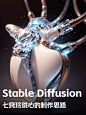 Stable Diffusion 教程！3分钟学会七窍玲珑心制作