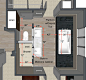 contemporary floor plan by Steven Corley Randel, Architect - general sizing/space requirements for new master bath use as reference