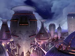 游戏美术资源 神魔大陆 人物场景设定原画集