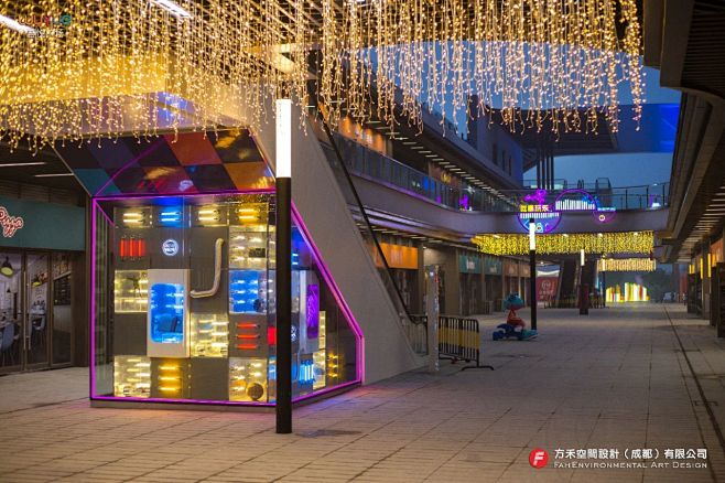 德阳吾悦广场 旌南印巷 商业街场景营造