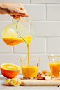 Lemon Ginger Turmeric Wellness Shots