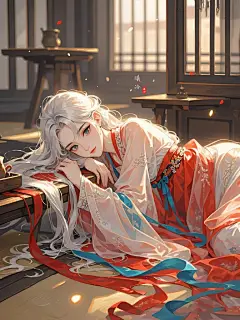 古风插画‖美人如画 - 小红书