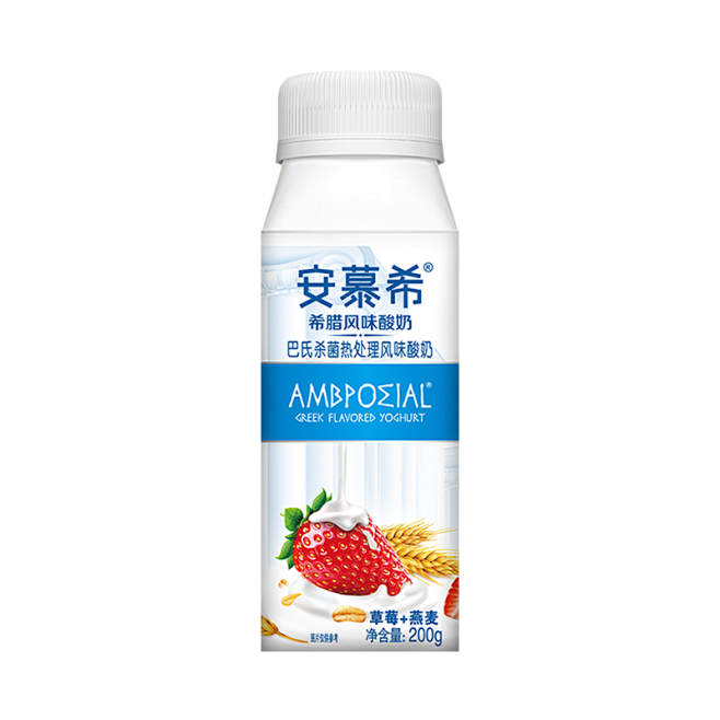 安慕希草莓燕麦味200g