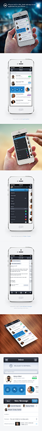 邮箱应用设计for ios - ICONFANS|图标粉丝网|专业图标界面设计论坛,软件界面设计,图标制作下载,人机交互设计