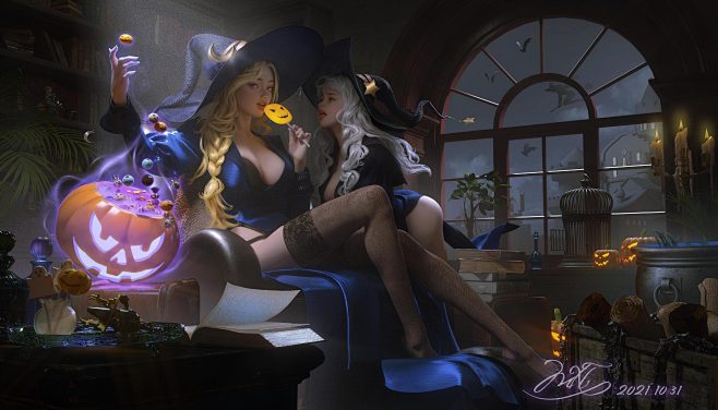 画师夏末喵小团作品欣赏