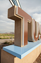 Sculptural Gateway Sign Design for a Residential Community in Southern California