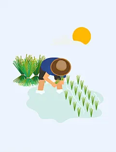 春天播种耕种耕耘春种春耕农民