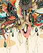澳大利亚插画师 Yellena James 流线型插画作品 