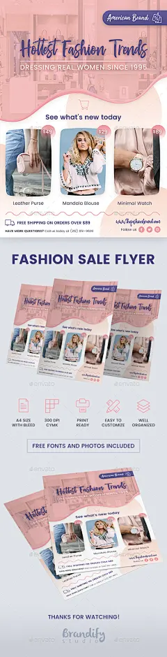 时尚销售传单——商务传单Fashion Sale Flyer - Commerce Flyers宣传册、业务、业务传单、服装、服装传单、企业、公司的传单,创造性的、创造性的传单,折扣,电子商务飞行,时尚,传单,传单,市场营销,营销传单,海报,专业,专业的传单,促销,促销传单,促销传单,销售,销售传单,商店,商店传单,传单,模板 brochure, business, business flyer, clothing, clothing flyer, corporate, corporate flyer, 