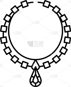 时尚,轮廓,珠宝,项链,计算机图标,玉器,商务,计算机,华贵,设计
